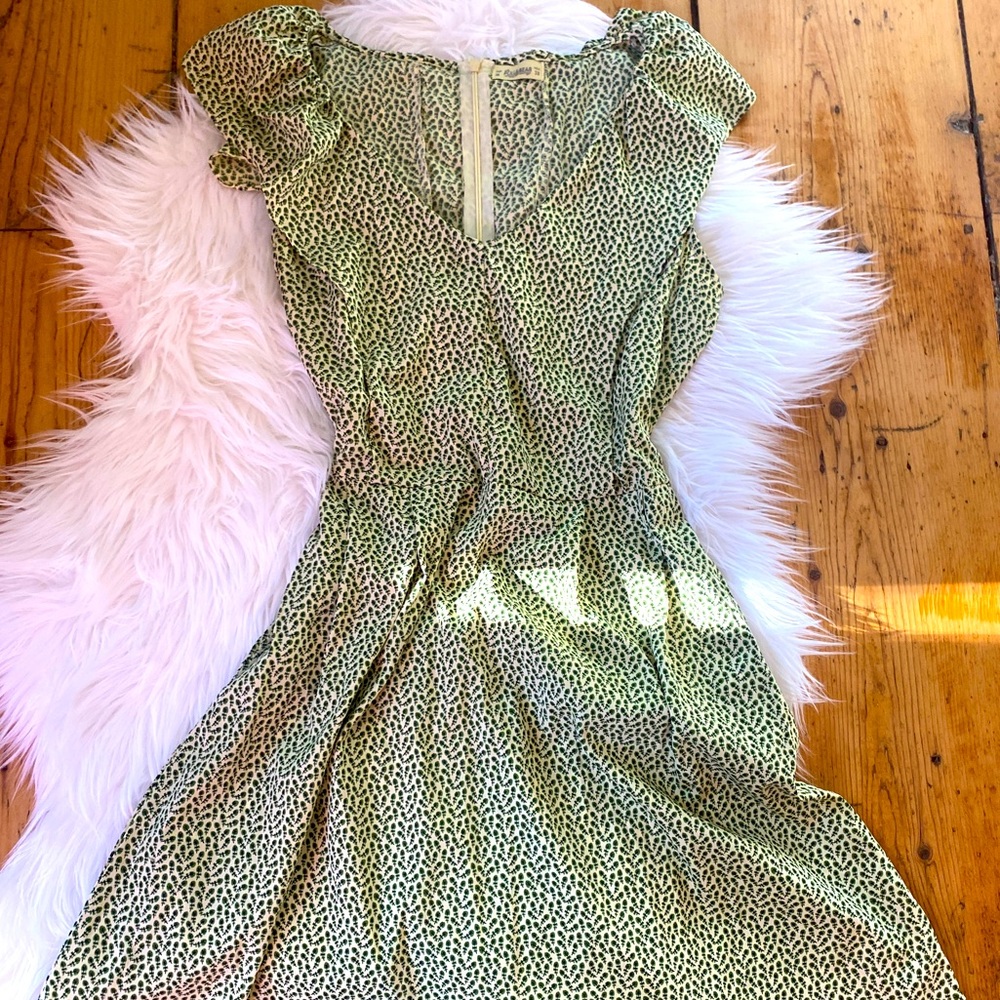 spring colors mini dress